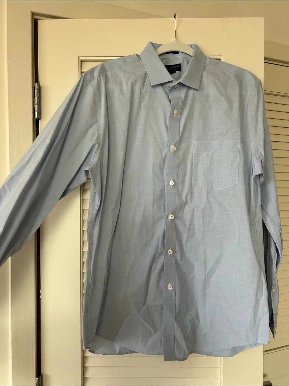 J. Crew Light Blue Thompson Men's Dress Shirt
